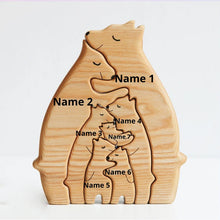 Laden Sie das Bild in den Galerie-Viewer, DIY Holzpuzzle Ornament