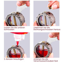 Laden Sie das Bild in den Galerie-Viewer, Vintage Transparentes Kerosinfeuerzeug