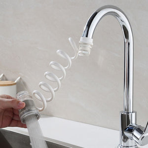 Teleskopischer Wasserhahn mit Filter