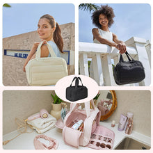 Laden Sie das Bild in den Galerie-Viewer, Große, weit zu öffnende Reise-Make-up-Tasche