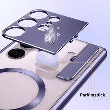 Laden Sie das Bild in den Galerie-Viewer, Magnetische Handyhülle mit Spiegelschutzständer für Samsung