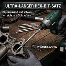 Laden Sie das Bild in den Galerie-Viewer, Pagodenförmiges magnetisches Sechskant-Schraubendreher-Bit-Set
