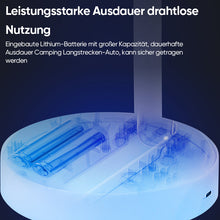 Laden Sie das Bild in den Galerie-Viewer, Tragbarer, zusammenklappbarer Ventilator