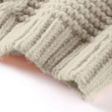 Laden Sie das Bild in den Galerie-Viewer, Strickpullover mit weiten Ärmeln
