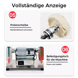 Kleine elektrische Schleifmaschine