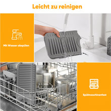 Laden Sie das Bild in den Galerie-Viewer, Abgewinkelte Spritzschutz-Matte für den Wasserhahn