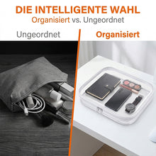 Laden Sie das Bild in den Galerie-Viewer, Hartschale mit Doppelreißverschluss