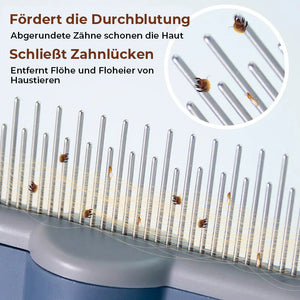 Selbstreinigende Haustier-Pflegebürste