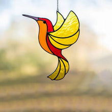 Laden Sie das Bild in den Galerie-Viewer, Farbenfrohe Kolibri-Windspiele aus Acryl