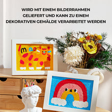 Laden Sie das Bild in den Galerie-Viewer, Kinder Zellstoffstempel-Texturmalerei