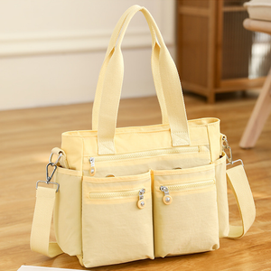Lässige Tragetasche mit mehreren Taschen