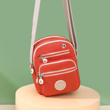Laden Sie das Bild in den Galerie-Viewer, Nylon-Umhängegürteltasche für Damen mit mehreren Taschen