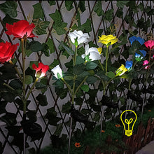 Laden Sie das Bild in den Galerie-Viewer, Solarbetriebenes LED-Rosenlicht