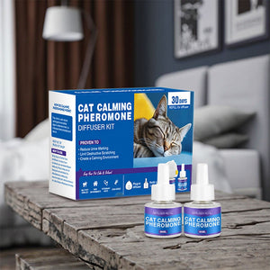 Pheromon-Diffusor-Set zur Beruhigung von Haustieren (Katze & Hund)