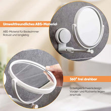 Laden Sie das Bild in den Galerie-Viewer, Klappbarer Schminkspiegel zur Wandmontage
