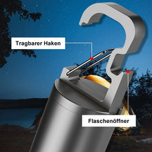 Laden Sie das Bild in den Galerie-Viewer, Multifunktionale weiße Laser-LED-Taschenlampe