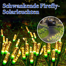 Laden Sie das Bild in den Galerie-Viewer, 2 Packungen Schilf-Solar-Gartenlichter
