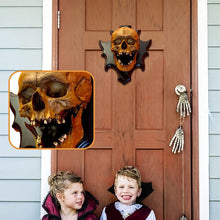 Laden Sie das Bild in den Galerie-Viewer, Glühende Wanddekoration in Form eines Totenkopfes