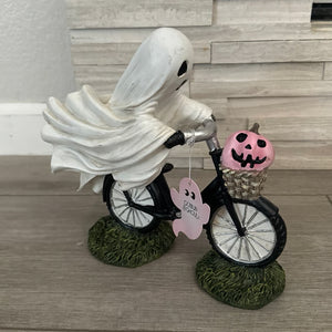 Geisterreitendes Fahrradornament, Halloween-Dekoration