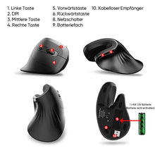 Laden Sie das Bild in den Galerie-Viewer, Ergonomische Maus