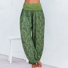 Laden Sie das Bild in den Galerie-Viewer, Atmungsaktive, schnell trocknende Yoga-Haremshose für Damen