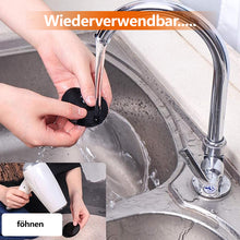 Laden Sie das Bild in den Galerie-Viewer, Runder Klettverschluss mit Kleberückseite