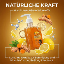 Laden Sie das Bild in den Galerie-Viewer, Kurkuma-Vitamin-C-Körperpeeling-Duschgel