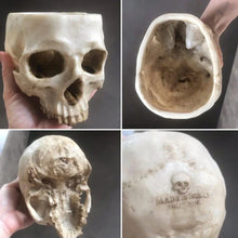 Laden Sie das Bild in den Galerie-Viewer, Pflanzgefäß in Schädelform