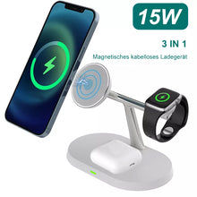 Laden Sie das Bild in den Galerie-Viewer, 3-in-1 kabelloses Tischladegerät