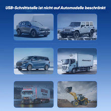 Laden Sie das Bild in den Galerie-Viewer, Mini-USB-Autoventilator mit zwei Köpfen