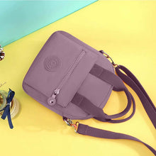 Laden Sie das Bild in den Galerie-Viewer, Nylon Satchel Handtasche