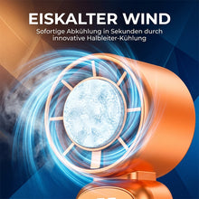 Laden Sie das Bild in den Galerie-Viewer, Mini-Kühlventilator mit Kühlakku
