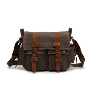 Mode Retro Segeltuch Herren Freizeittasche