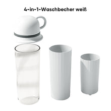 Laden Sie das Bild in den Galerie-Viewer, Tragbarer 3 / 4-in-1-Reise-Mundwasserbecher