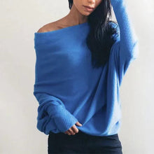 Laden Sie das Bild in den Galerie-Viewer, Gestrickter Schalpullover