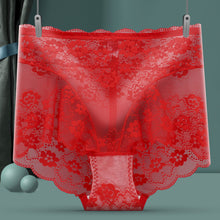 Laden Sie das Bild in den Galerie-Viewer, Atmungsaktive Slips mit hoher Taille für Damen