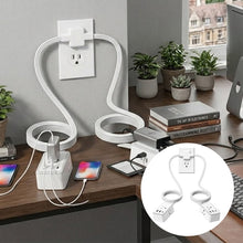 Laden Sie das Bild in den Galerie-Viewer, 6-in-1 Doppel-Verlängerungskabel-Steckdosenleiste