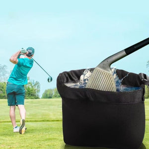 Reinigungstasche für Golfschläger und Golfbälle