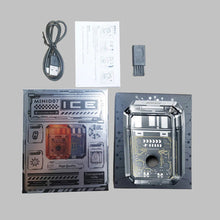 Laden Sie das Bild in den Galerie-Viewer, Transparenter magnetischer Mini-Elektrorasierer mit Doppelkopf