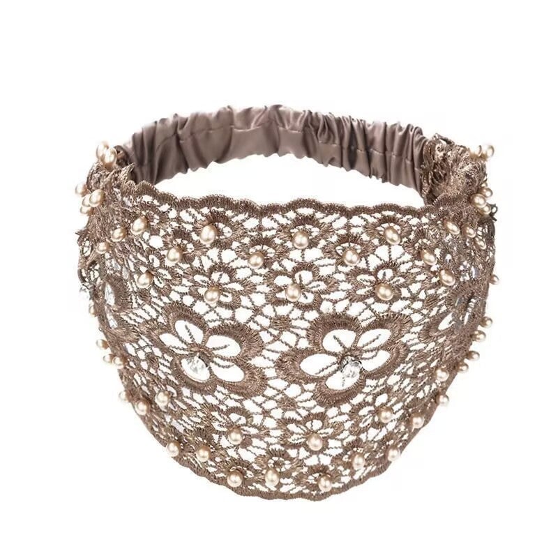 Plum Blossom Hollow Perlenbreites Stirnband
