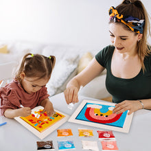 Laden Sie das Bild in den Galerie-Viewer, Kinder Zellstoffstempel-Texturmalerei