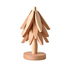 Laden Sie das Bild in den Galerie-Viewer, Ein Baum Solides Holz Isolierunterlage