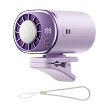 Laden Sie das Bild in den Galerie-Viewer, 360° drehbarer halb-kühlender Clip-Ventilator