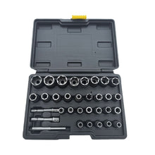 Laden Sie das Bild in den Galerie-Viewer, 32-teiliges Mutternlöser Set aus Kohlenstoffstahl