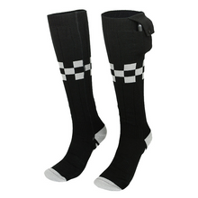 Laden Sie das Bild in den Galerie-Viewer, Lange wiederaufladbare beheizte warme Socken