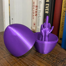 Laden Sie das Bild in den Galerie-Viewer, Osterei-Überraschung - Lustiges 3D-gedrucktes Mittelfinger-Ei