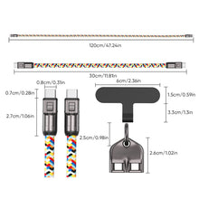 Laden Sie das Bild in den Galerie-Viewer, 2-in-1 Schnellladekabel &amp; Handy-Lanyard