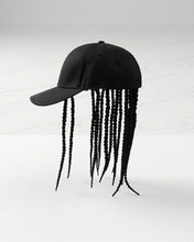 Laden Sie das Bild in den Galerie-Viewer, Baseballkappe mit integrierter Dreadlock-Perücke