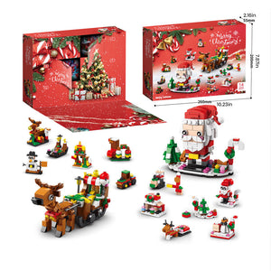 Weihnachtselement-Bausteine