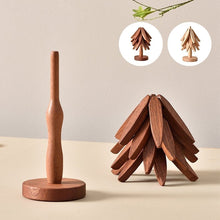Laden Sie das Bild in den Galerie-Viewer, Ein Baum Solides Holz Isolierunterlage
